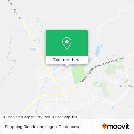 Shopping Cidade dos Lagos map