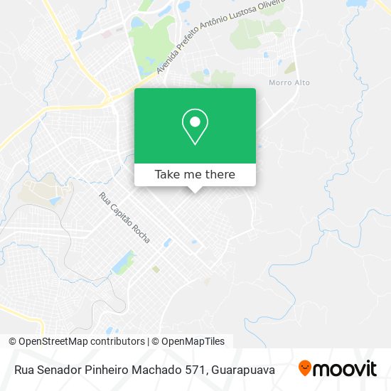 Rua Senador Pinheiro Machado 571 map