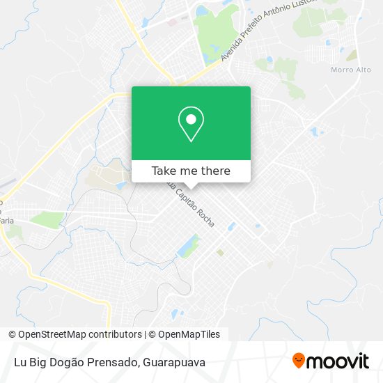 Lu Big Dogão Prensado map