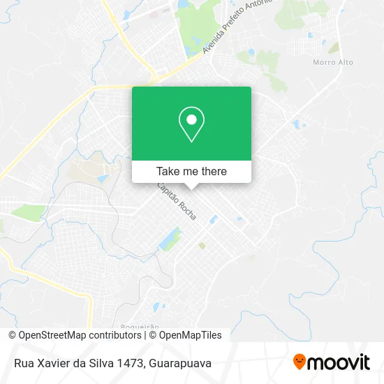 Rua Xavier da Silva 1473 map
