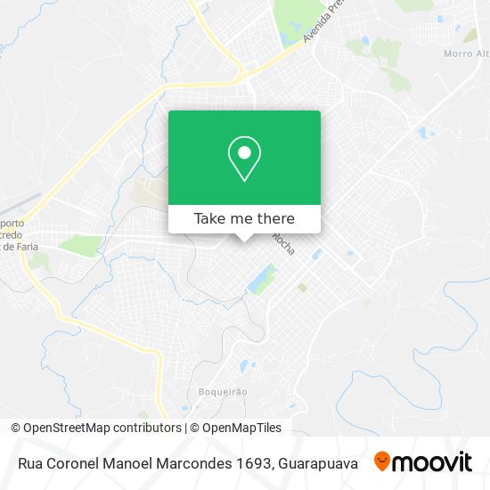 Rua Coronel Manoel Marcondes 1693 map