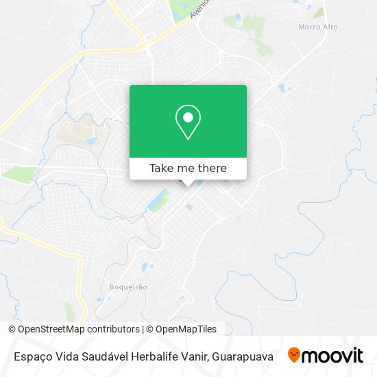 Espaço Vida Saudável Herbalife Vanir map