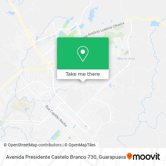 Avenida Presidente Castelo Branco 730 map