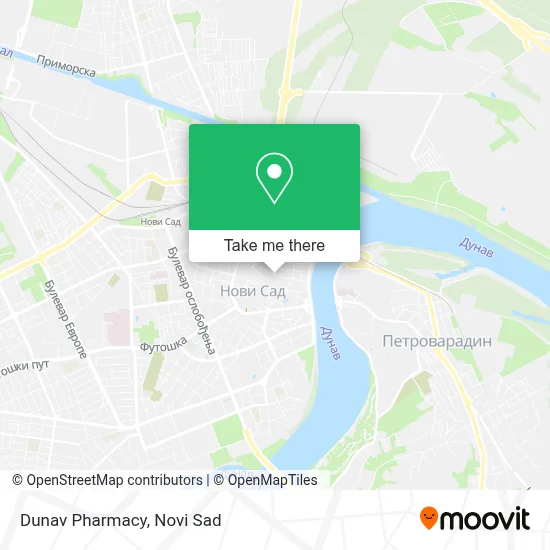 Dunav Pharmacy map