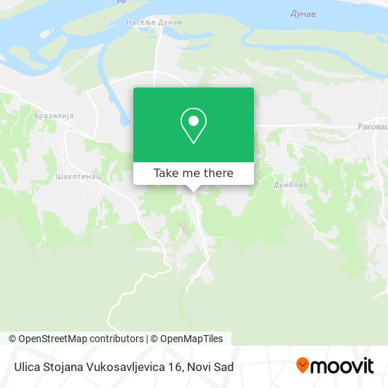 Ulica Stojana Vukosavljevica 16 map