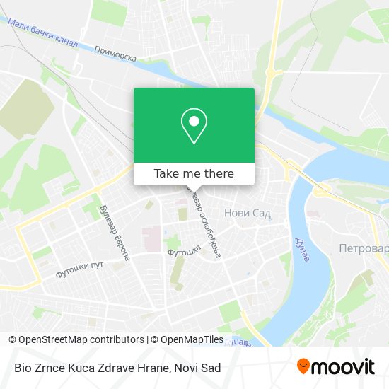 Bio Zrnce Kuca Zdrave Hrane map