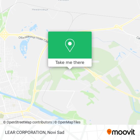 LEAR CORPORATION map