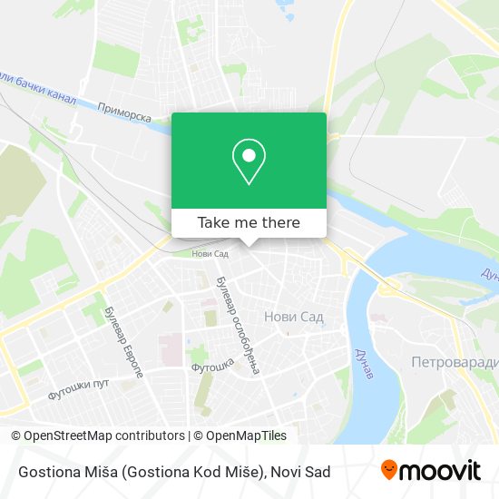 Gostiona Miša (Gostiona Kod Miše) map