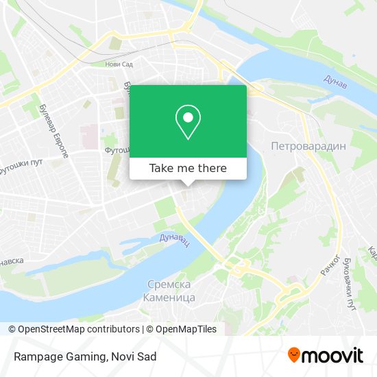 Rampage Gaming map