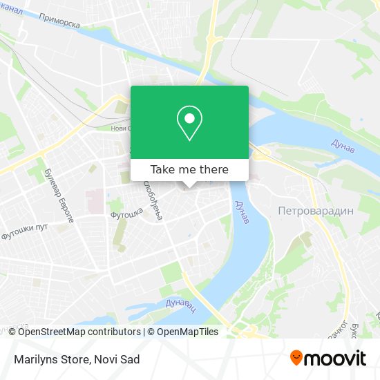 Marilyns Store map