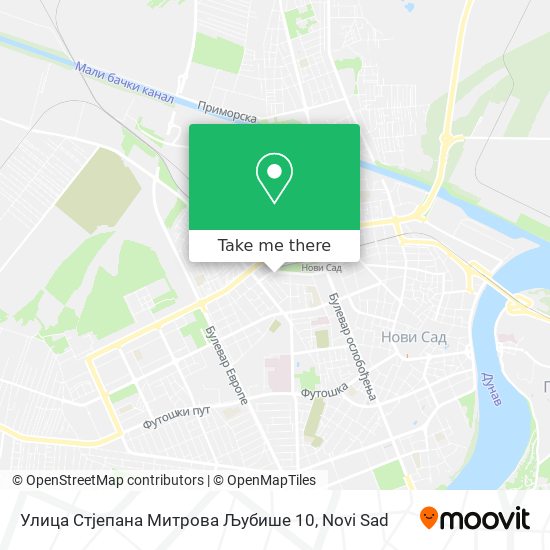 Улица Стјепана Митрова Љубише 10 map