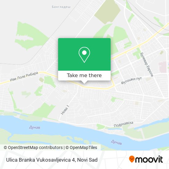 Ulica Branka Vukosavljevica 4 map