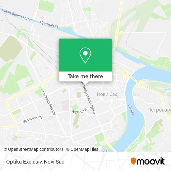 Optika Exclusiv map