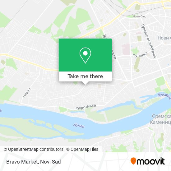 Bravo Market map