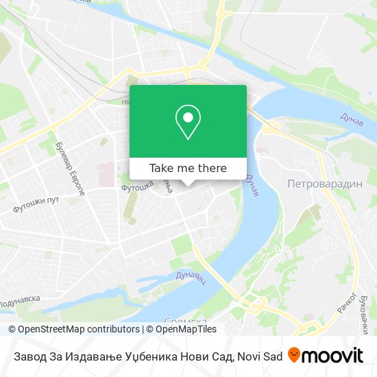 Завод За Издавање Уџбеника Нови Сад map