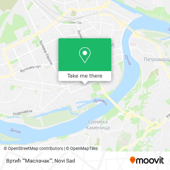 Вртић ""Маслачак"" map