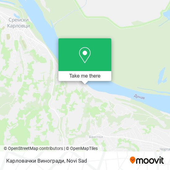 Карловачки Виногради map