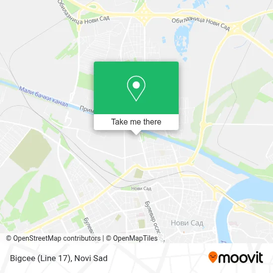 Bigcee (Line 17) map