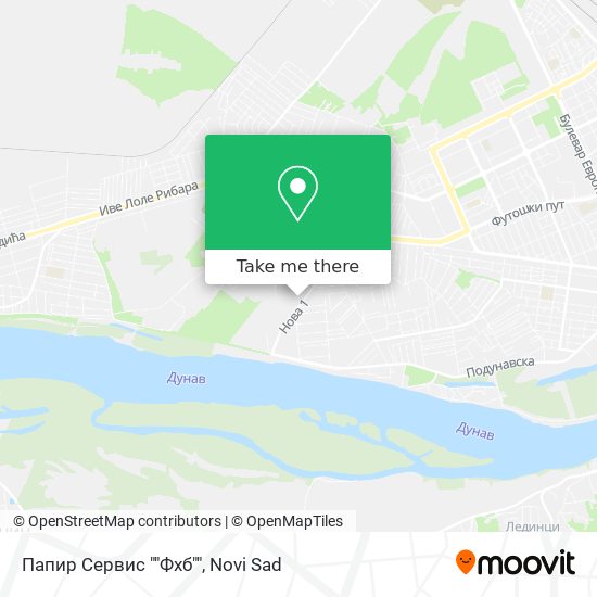 Папир Сервис ""Фхб"" map