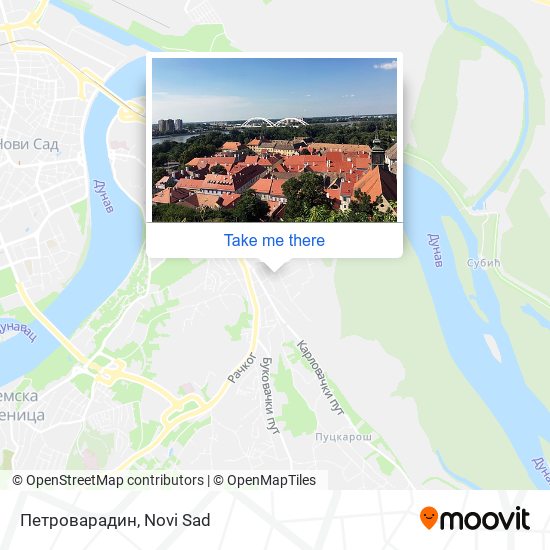 Петроварадин map