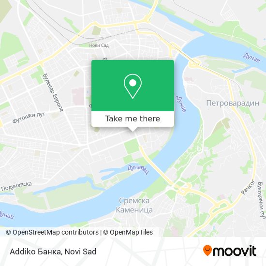 Addiko Банка map