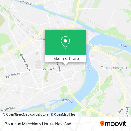 Boutique Macchiato House map