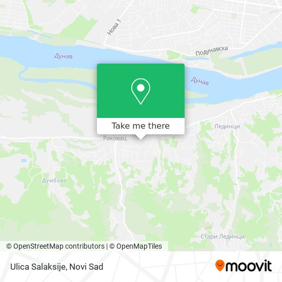 Ulica Salaksije map