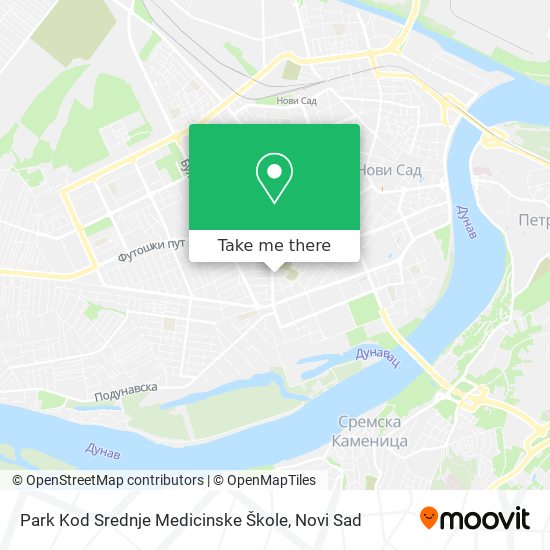 Park Kod Srednje Medicinske Škole map