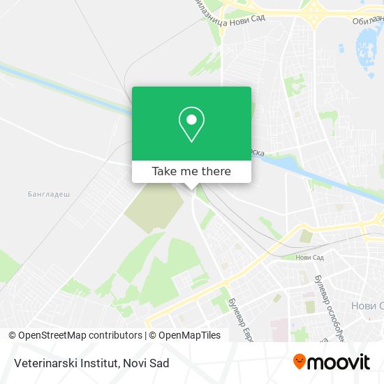 Veterinarski Institut map
