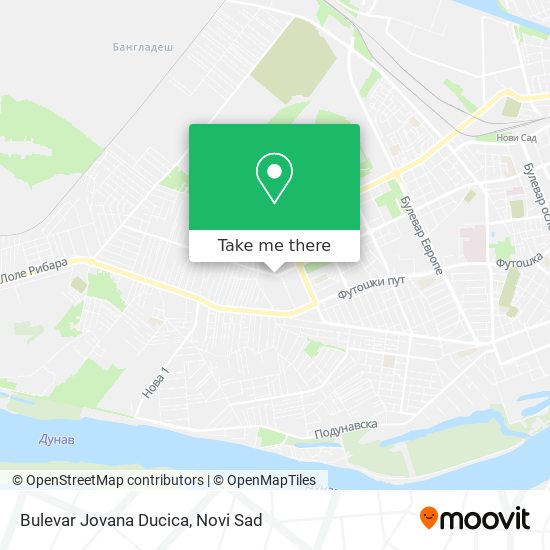 Bulevar Jovana Ducica map