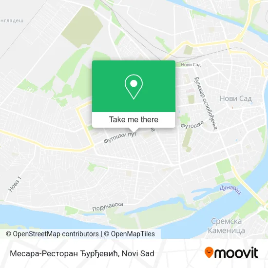 Месара-Ресторан Ђурђевић map