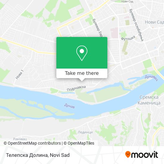 Телепска Долина map