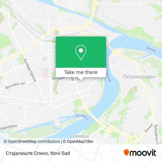 Стајалиште Спенс map