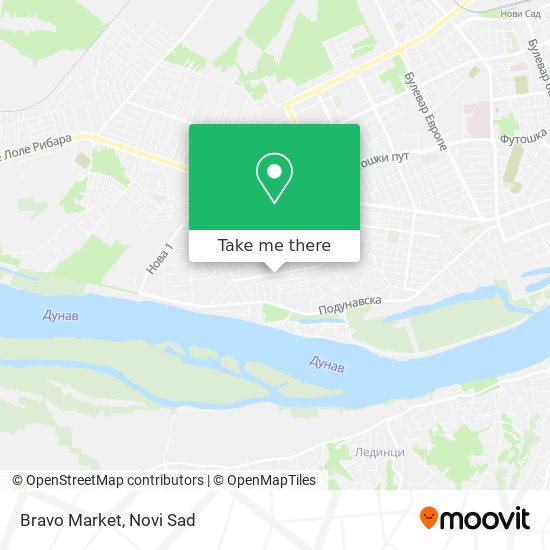 Bravo Market map