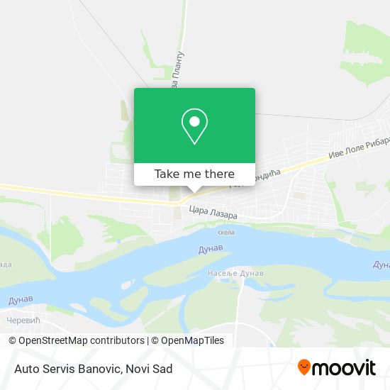 Auto Servis Banovic map