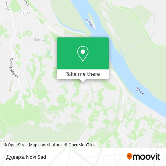 Дудара map