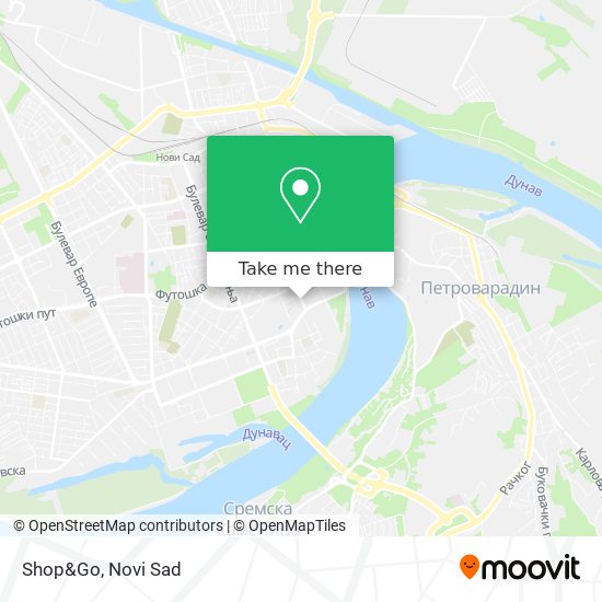 Shop&Go map