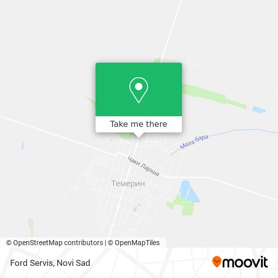 Ford Servis map