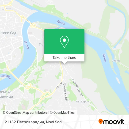 21132 Петроварадин map