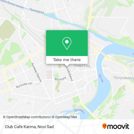 Club Cafe Karma map