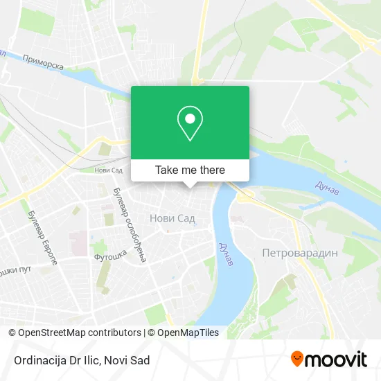 Ordinacija  Dr Ilic map