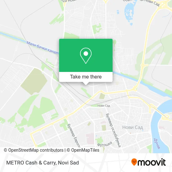 METRO Cash & Carry map