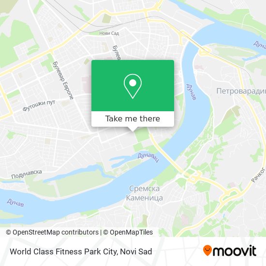 World Class Fitness Park City map