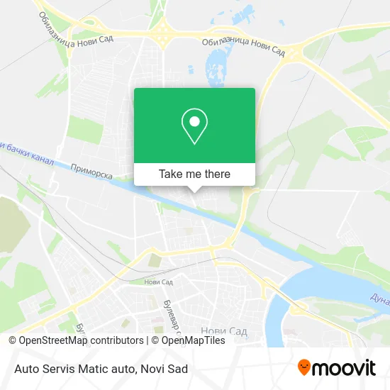 Auto Service Matic Auto map