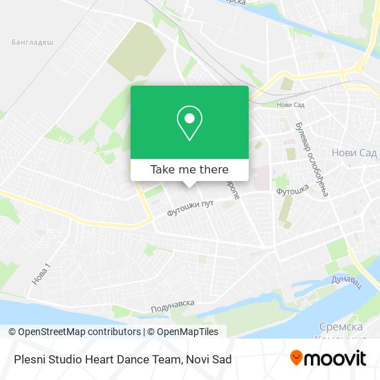 Plesni Studio  Heart Dance Team map