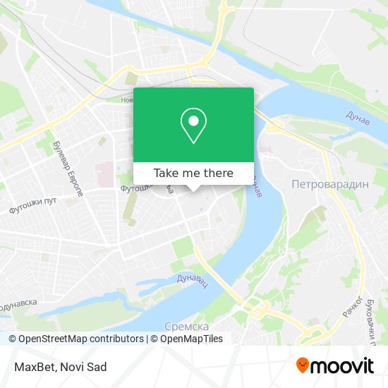 MaxBet map