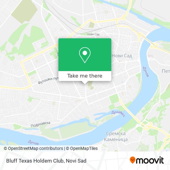 Bluff Texas Holdem Club map