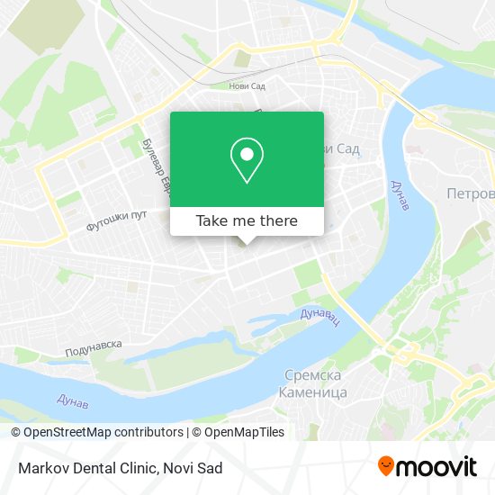 Markov Dental Clinic map