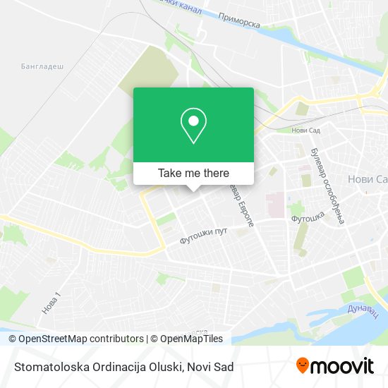 Stomatoloska Ordinacija Oluski map