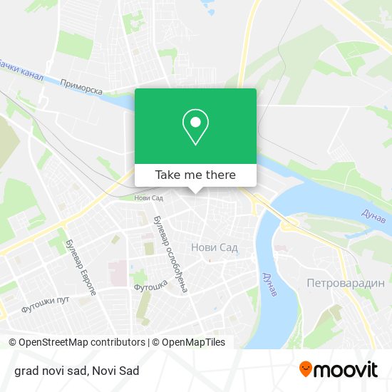 grad novi sad map